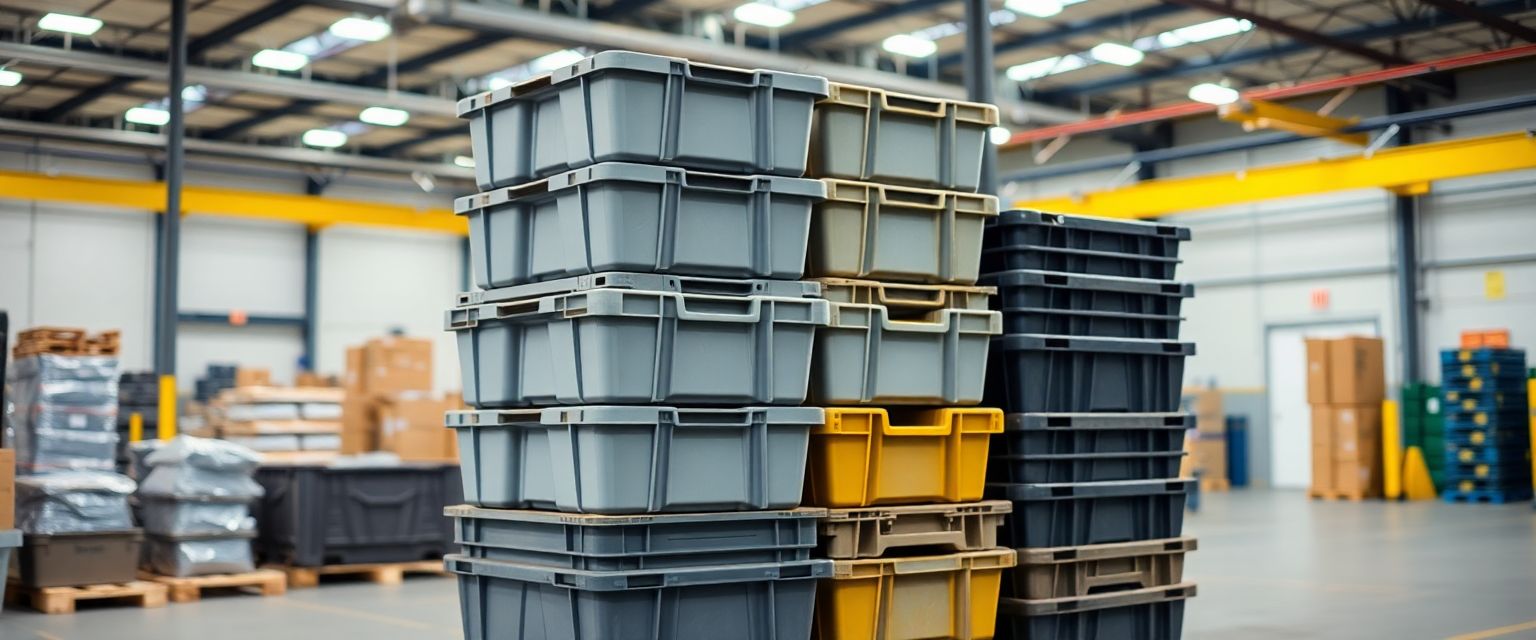 Contenedores De Plástico Corrugado